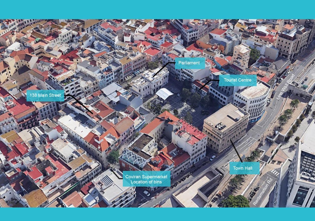 Gibraltar Town Centre Flat With Roof Terrace Daire Dış mekan fotoğraf